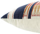 Jaipur Living Patkai Tribal Navy/Cream Poly Fill Pillow 16"X24" Lumbar