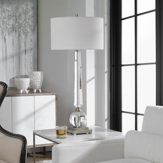New Uttermost Crista Crystal Lamp