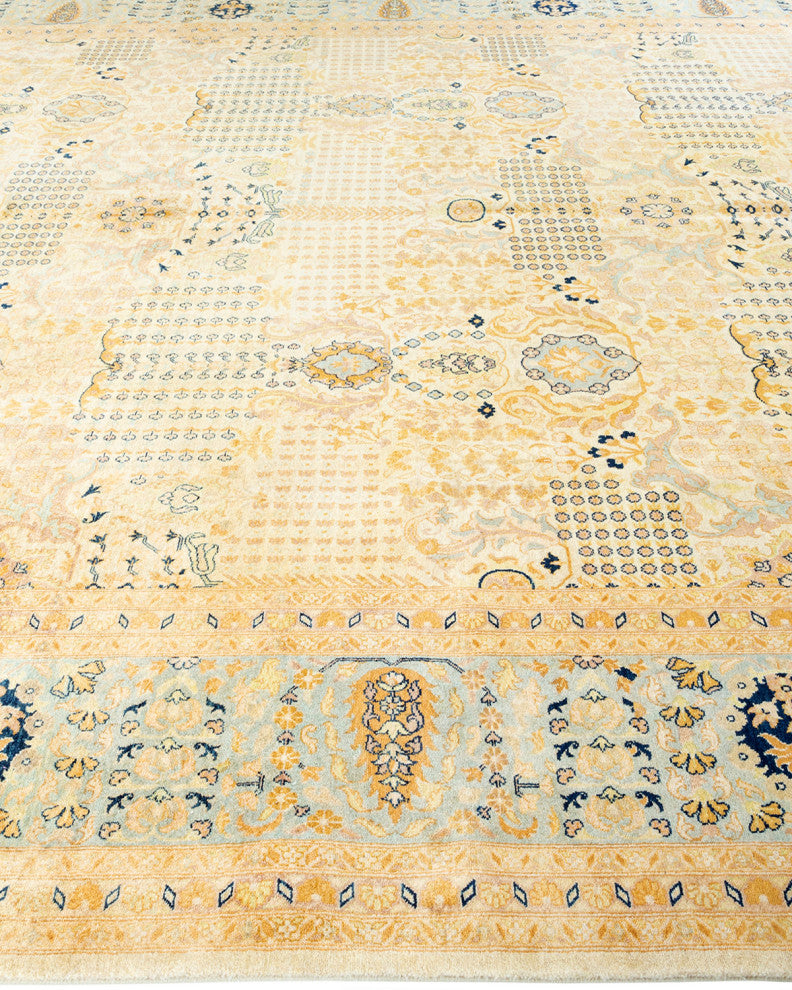 MOGUL, Hand Knotted Area Rug 12' 1" X 9' 2"
