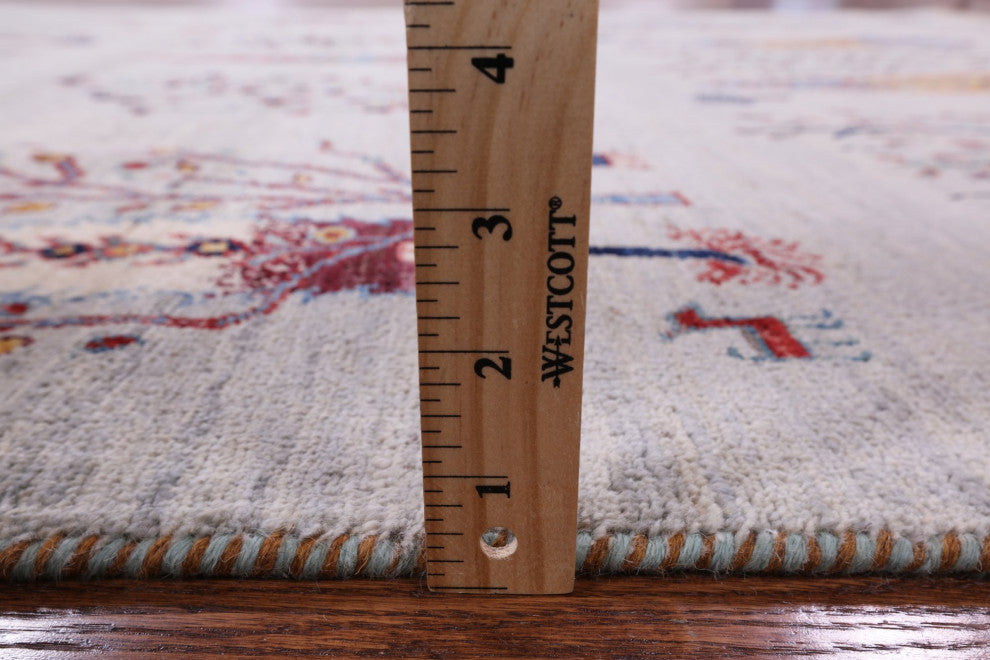 6' 5" X 9' 5" Tribal Persian Gabbeh Handmade Rug Q5269
