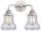 288-2W-PC-G194 Bellmont 2 Light 14" Bath Vanity Light, Polished Chrome