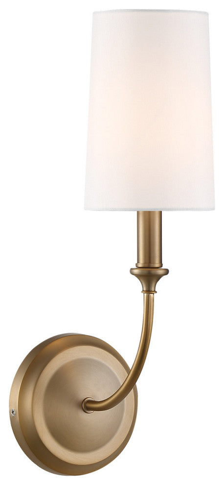 Sylvan 1-Light Wall Mount, Vibrant Gold