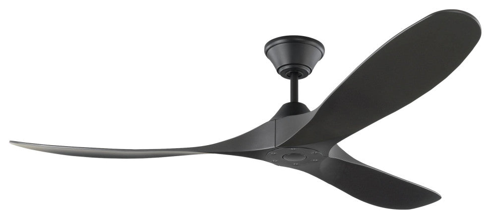 Maverick Coastal 60 Midnight Black w Midnight Black Blades Midnight Black