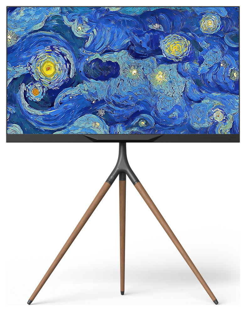 Tripod Easel TV Stand for 32"� "“ 65 Inch LED LCD OLED Screens up to 77 LBS TS1220
