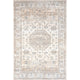 Nuloom Machine Washable Darby Persian Stain Repellent Area Rug, Beige 5'x8'