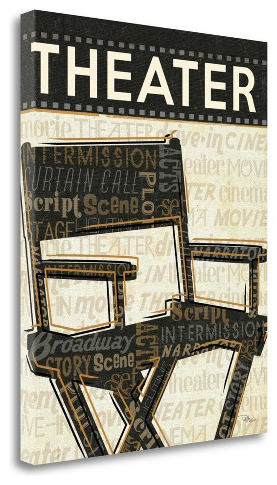 "Cinema III" By Pela Studio, Giclee Print on Gallery Wrap Canvas, Ready to Hang