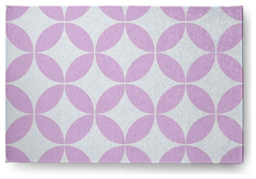 Eye Opener Spring Chenille Rug, Lilac, 2'x3'