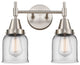 INNOVATIONS LIGHTING 447-2W-SN-G52-LED Caden 2 Light 17 inch Bath Vanity Light