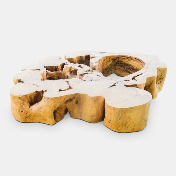 Ficus Wood Coffee Table Base
