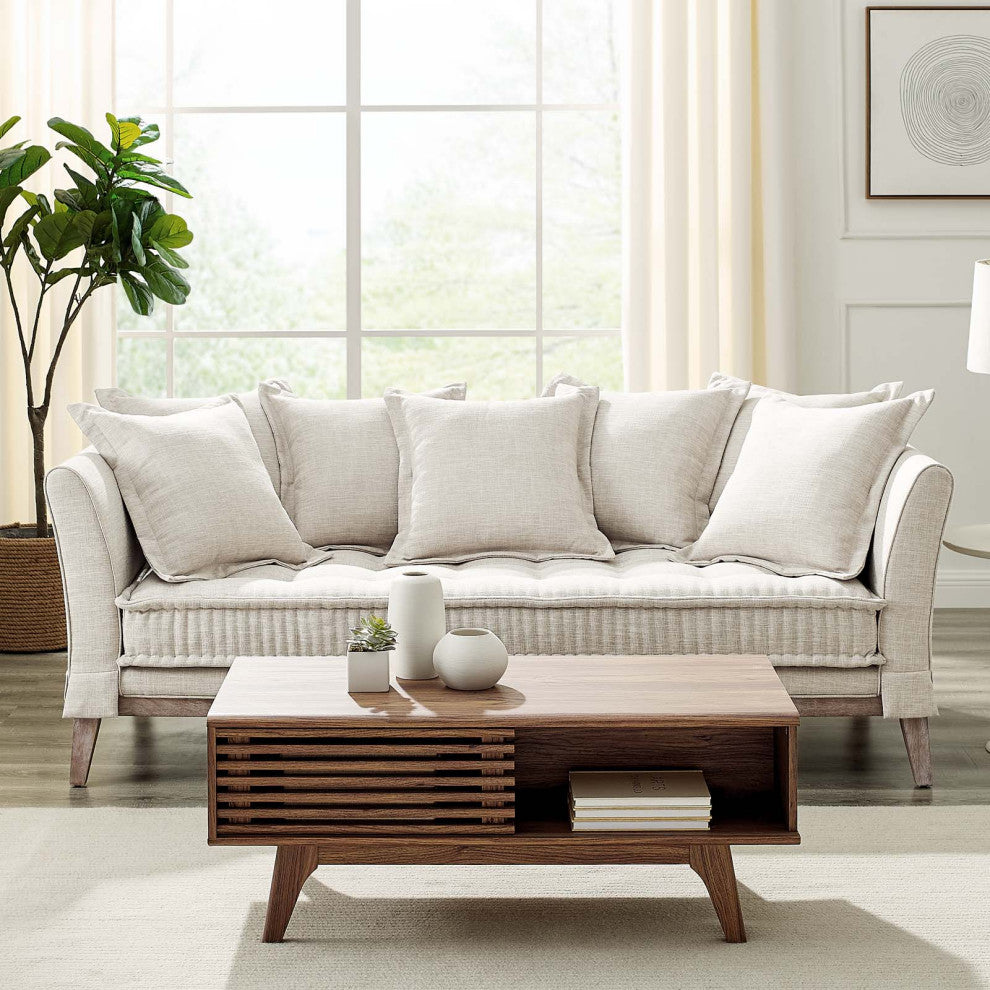 Rowan Fabric Sofa Beige