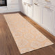 Indoor/Outdoor Seabreeze SZ10 Peach Machine Washable 2'3" x 7'6" Runner Rug