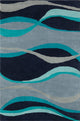 Allie Abstract Contemporary Area Rug, 5'x7'6"