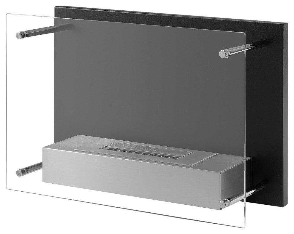 Wall Mounted Ventless Bio Ethanol Fireplace - Senti | Ignis