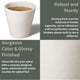 Tappered Planter Medium, White 16x16
