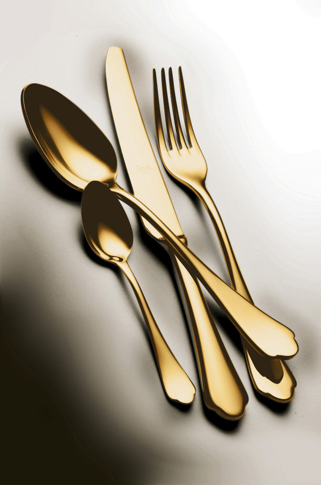 Dolce Vita Serving Set, Gold, 2 Pcs.