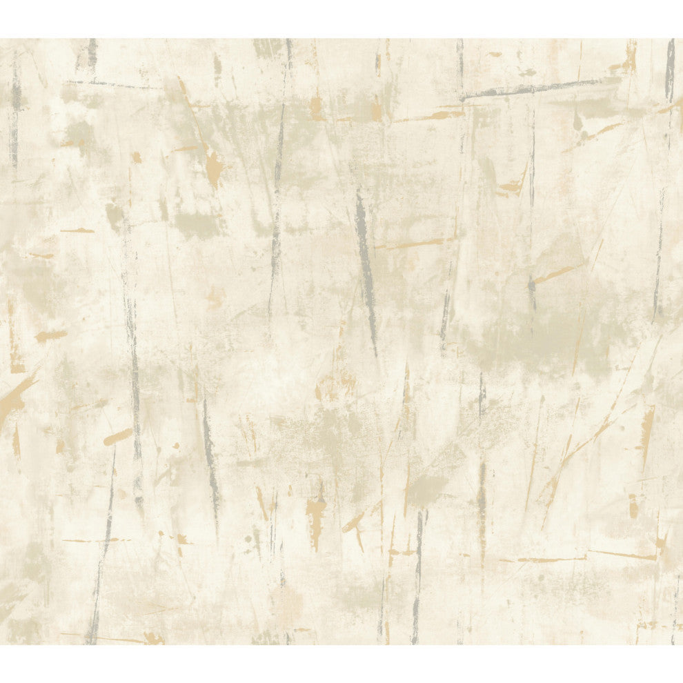 Cream Modern Art Wallpaper