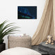 Ben Franklin Bridge Night Urban Landscape Photo Unframed Wall Art Print, 12" X 18"