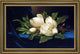 Martin Johnson Heade Giant Magnolias on a Blue Velvet ClothCanvas Print, 16"x24"
