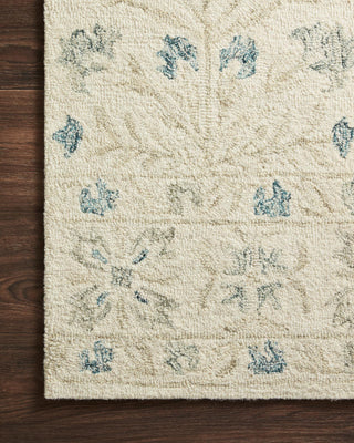 Loloi Norabel Ivory/Grey 7'-9" x 9'-9" Area Rug