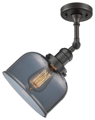 Innovations Lighting 201F-Ob-G73-Led 1 Light Dimmable Led Semi-Flush Mount