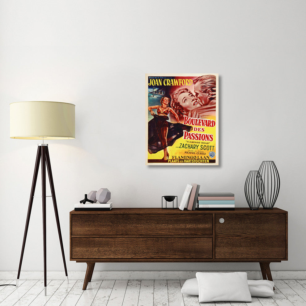 "Belgian - Flamingo Road" Canvas by Hollywood Photo Archive, 29x36"