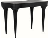 Rennie Collection Mahogany Desk, Hand-Rubbed Black