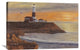 "Montauk Lighthouse Sunset" Artwork, 36"x24"