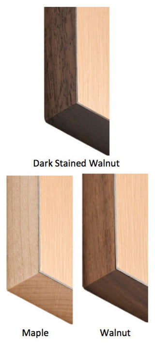 Tersus LED Wall Sconce, Maple, Metal Plate: Rose Gold