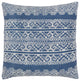 Surya Zendaya Pillow Shell With Polyester Insert 18"H X 18"W Black