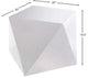 Gemma End Table, Silver