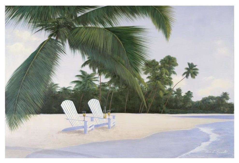 "Island Hideaway" Digital Paper Print by Diane Romanello, 26"x18"