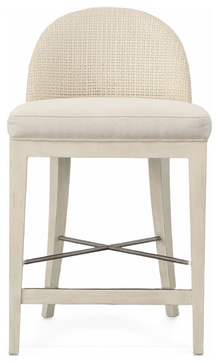 Tybee Counter Stool, Peninsula/Flax