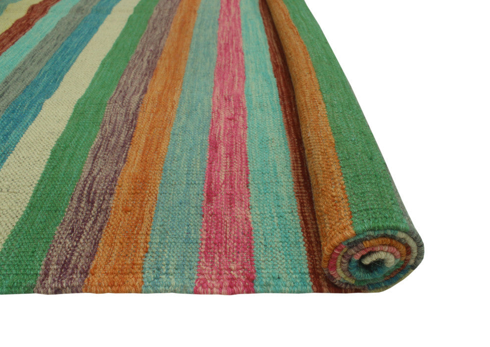 Winchester Kilim Cyrill Gray/Pink Rug, 4'10x6'4