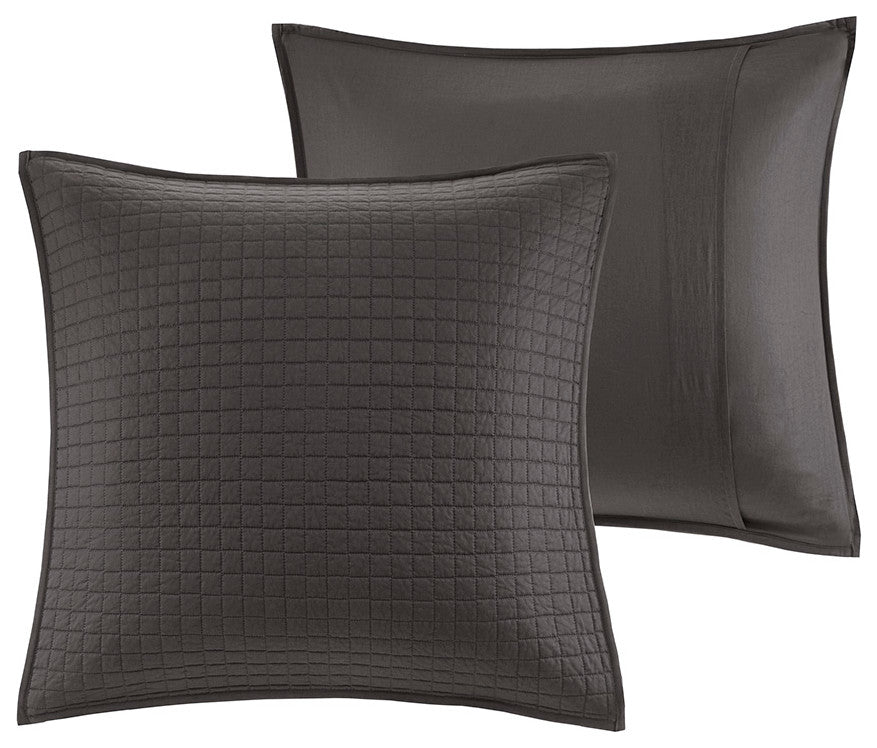 Urban Habitat Brooklyn Pom-Pom 7-Piece Comforter Set, Grey