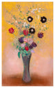 "Vase of Flowers, 1916" Digital Paper Print by Odilon Redon, 16"x24"