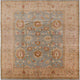 Ahgly Company Indoor Square Mid-Century Modern Area Rugs, 5' Square