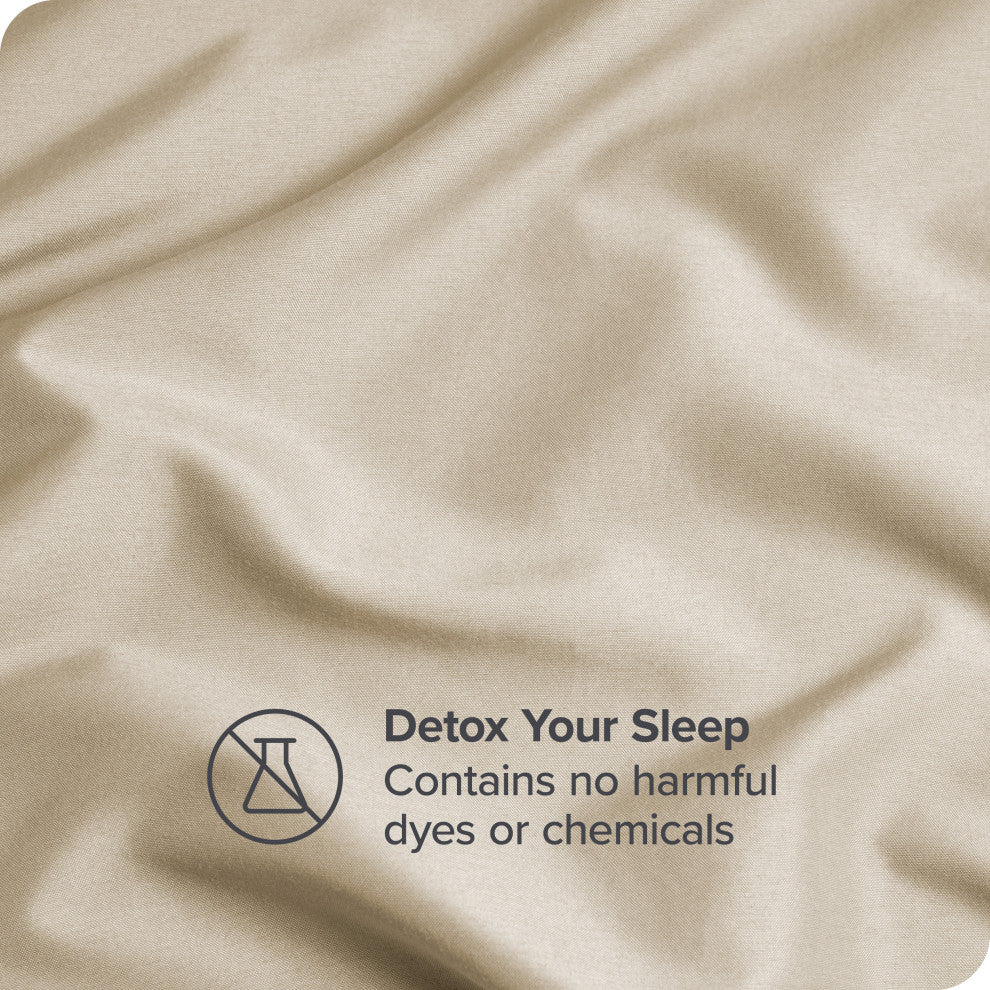 Bare Home Microfiber Pillowcases - Multi-Pack, Sand, Standard, Set of 4