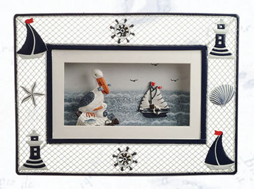 Nautical 3D Metal Plaque
