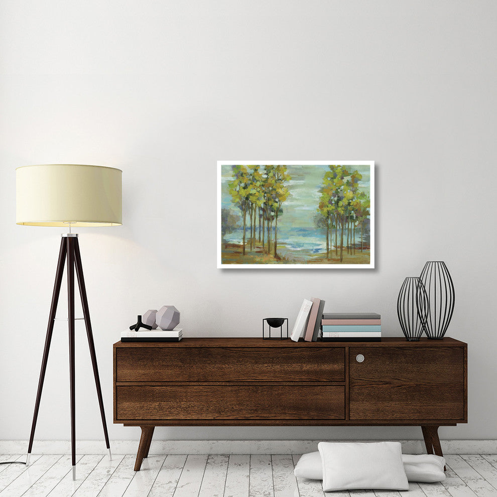 "Spring Trees" Digital Paper Print by Silvia Vassileva, 38"x26"