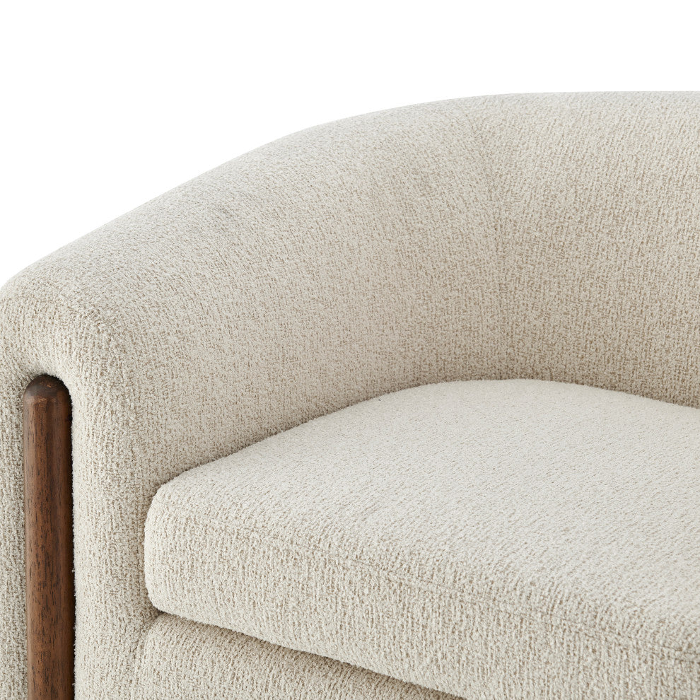 Cordelia Accent Arm Chair, Palladian Beige, Fabric