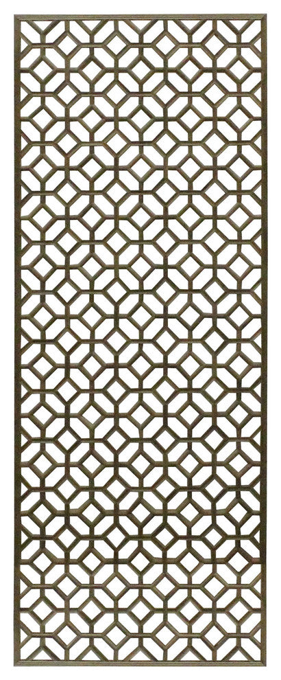 Rectangular Plain Wood Geometric Pattern Wall Panel Hcs3746