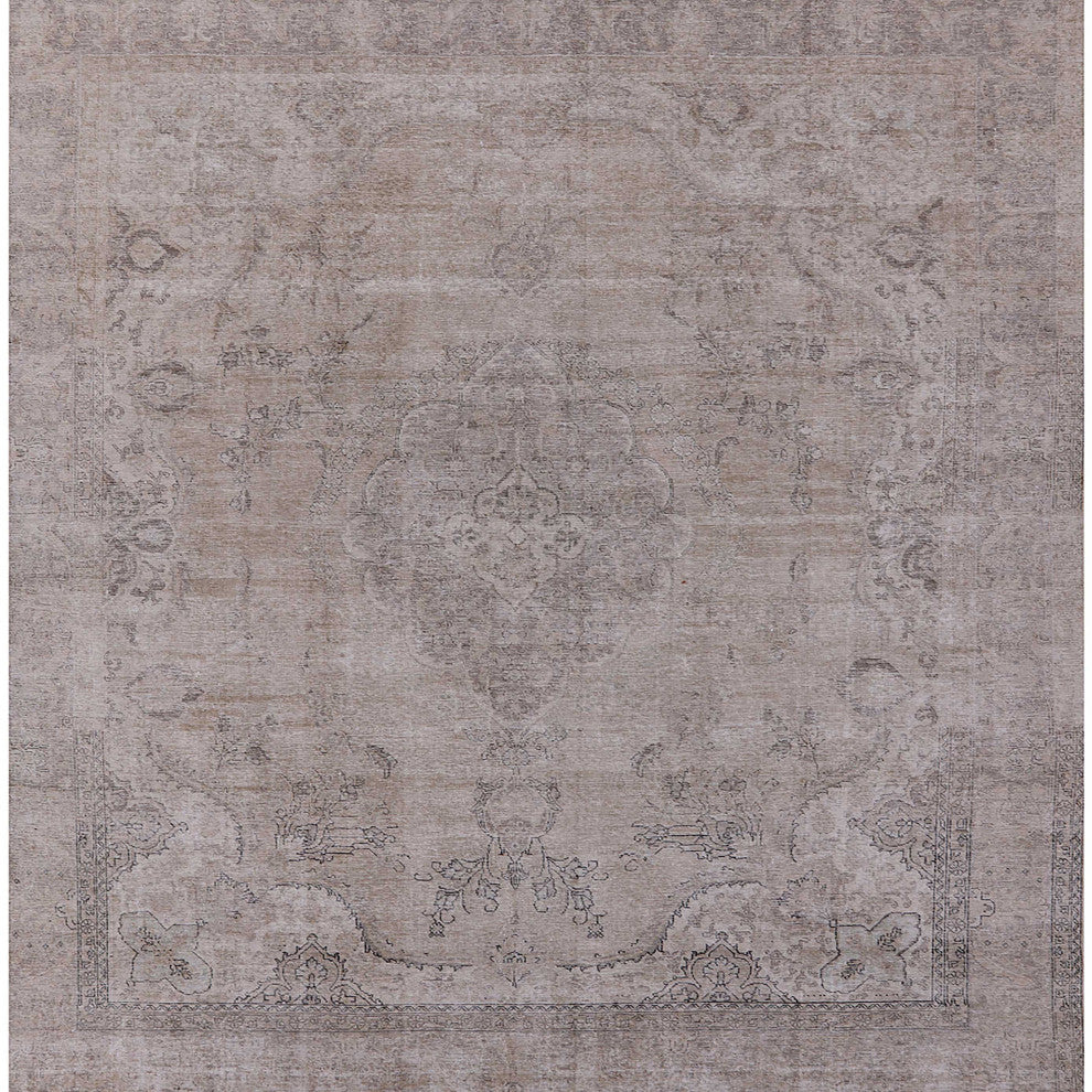Ahgly Company Indoor Square Mid-Century Modern Area Rugs, 8' Square
