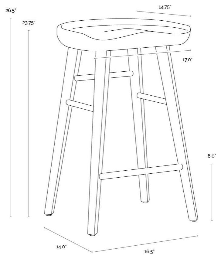 Dominic Counter Stool