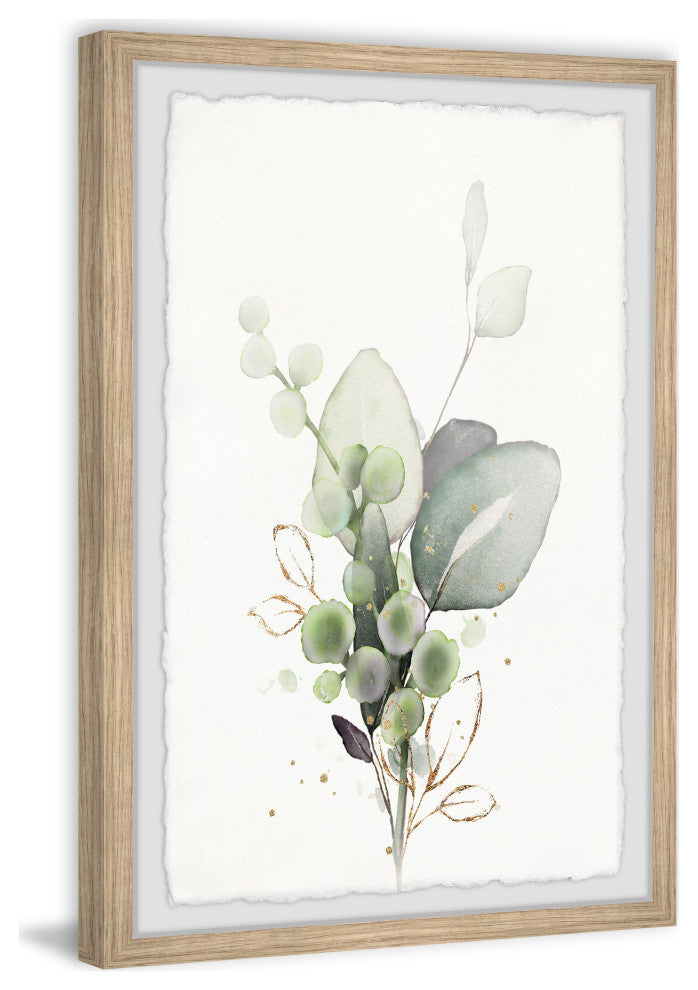 "Where Plants Bloom" Framed Painting Print, 30x45