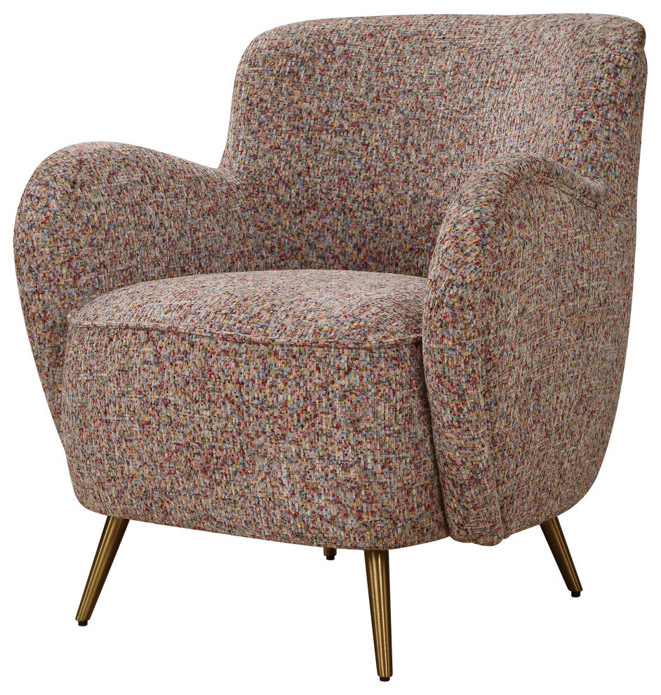 Uttermost Gemstone Confetti Toned Accent Chair