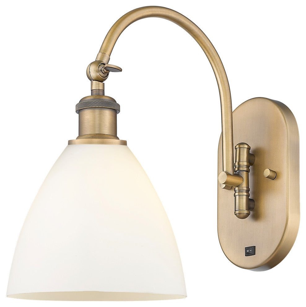 Innovations 518-1W-BB-GBD-751-LED 1-Light Sconce, Brushed Brass