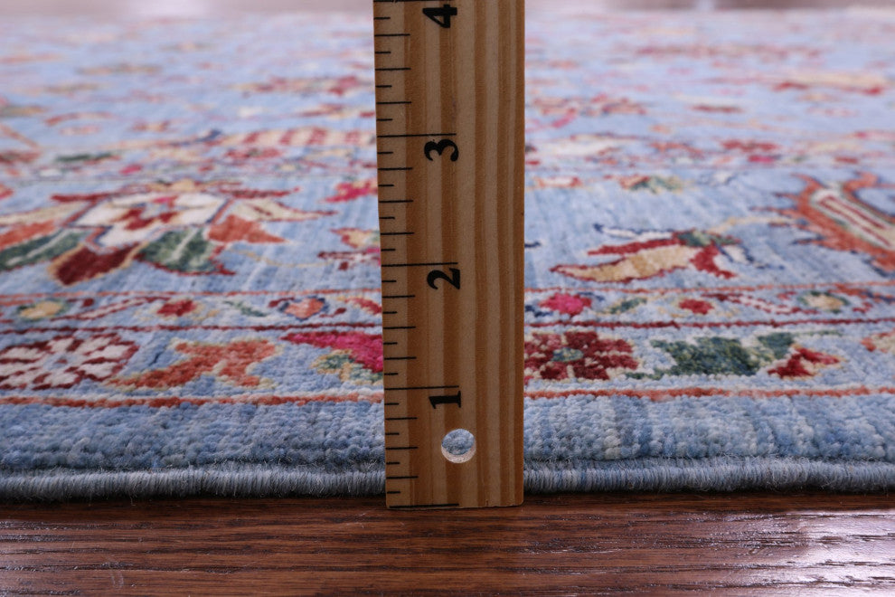 Hand-Knotted Persian Tabriz Wool Rug 6' 9" X 9' 3" - Q12773