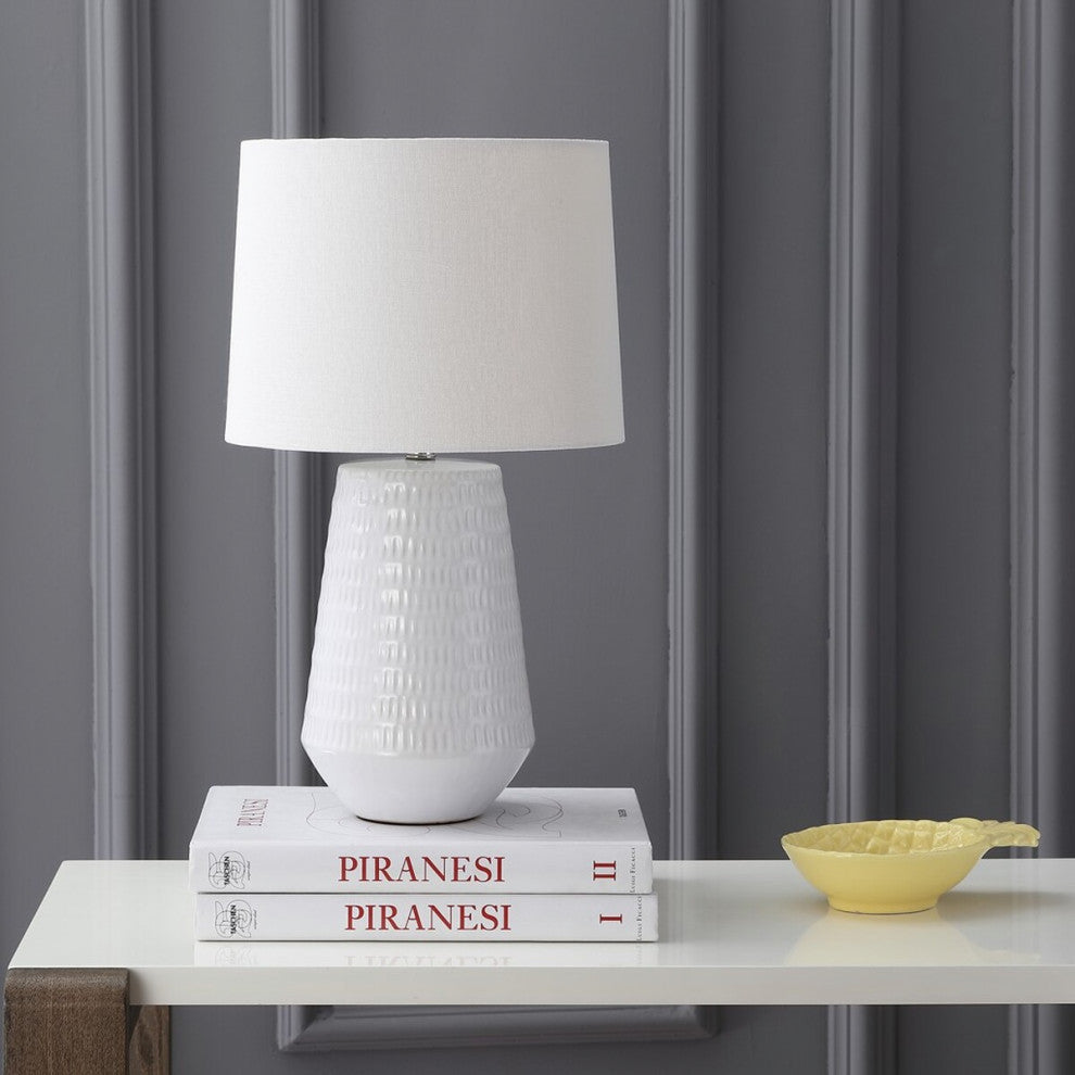 Safavieh Stark Table Lamp With USB Port White