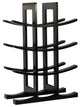 12-Bottle Bamboo Wine Rack, Dark Espresso