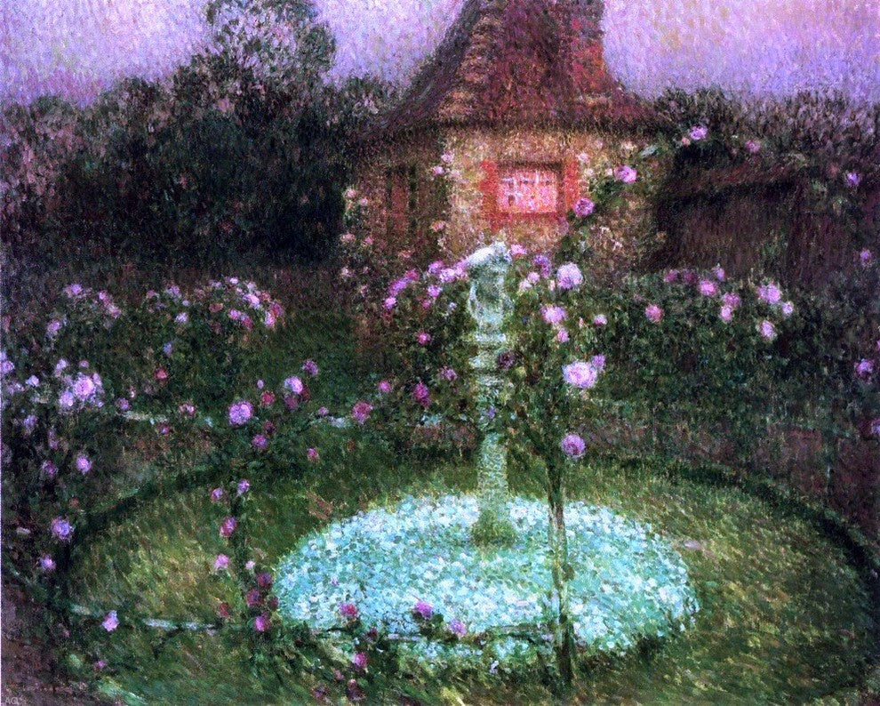 Henri Le Sidaner Le Pavillon, 20"x25" Wall Decal Print